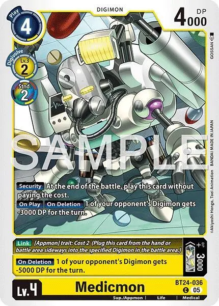 Medicmon card art