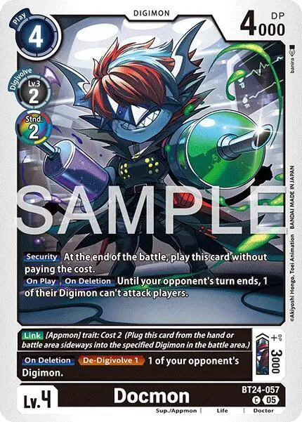 Docmon card art