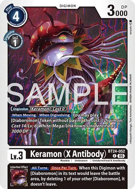 Keramon (X Antibody) card art