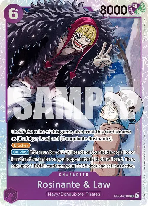 Rosinante & Law card art