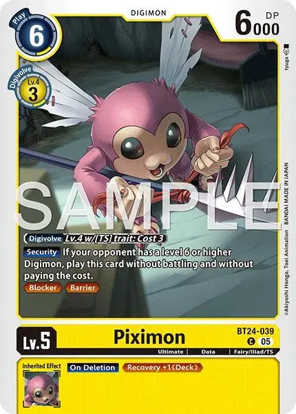 Piximon card art
