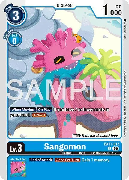Sangomon card art