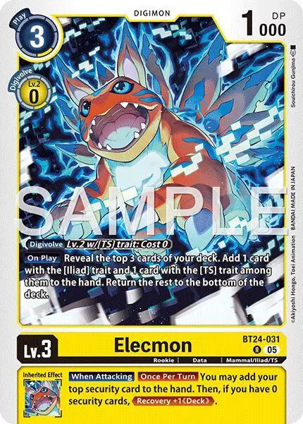 Elecmon card art