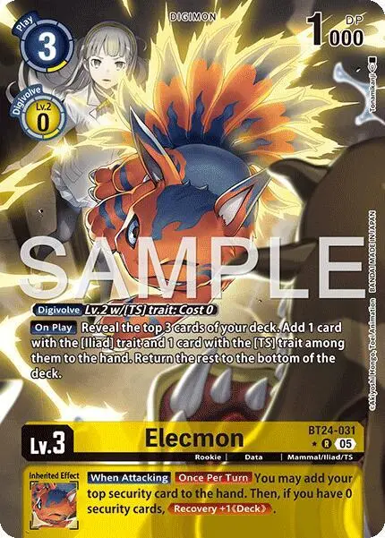 Elecmon (Alternate Art) card art