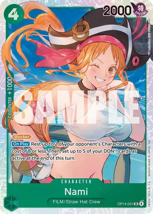 Nami card art