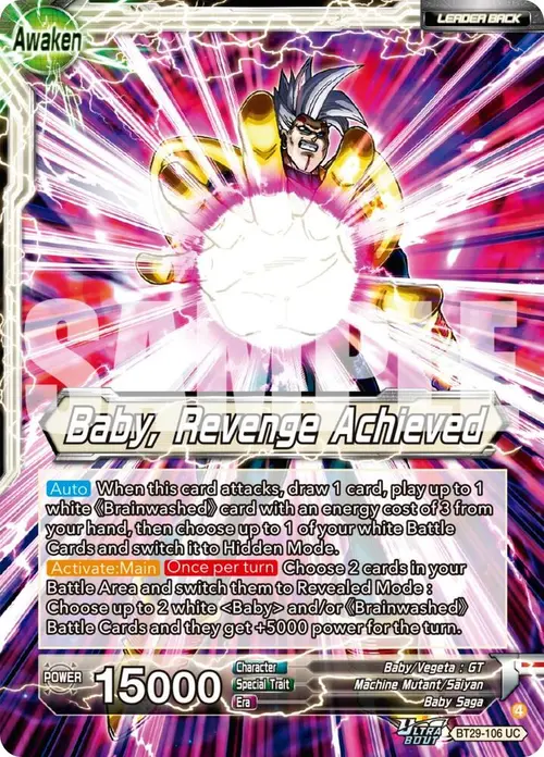 Baby // Baby, Revenge Achieved card art