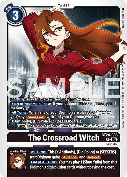 The Crossroad Witch card art