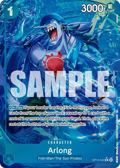 Arlong (Alternate Art) card art