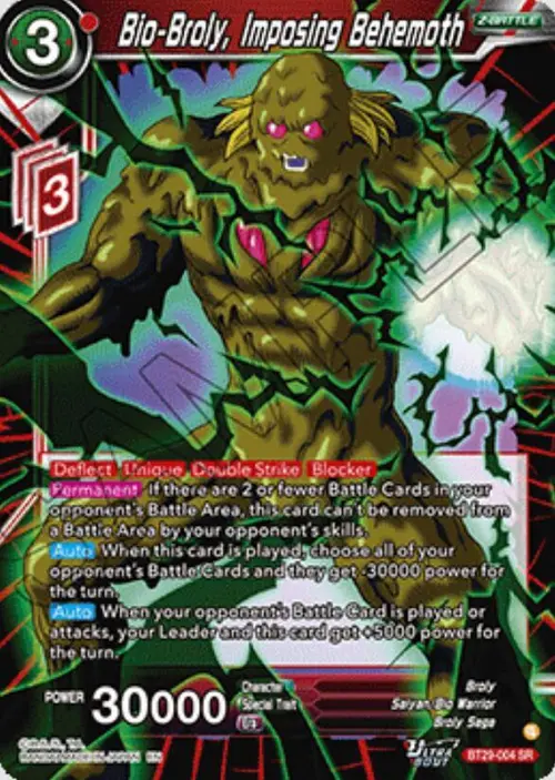 Bio-Broly, Imposing Behemoth card art
