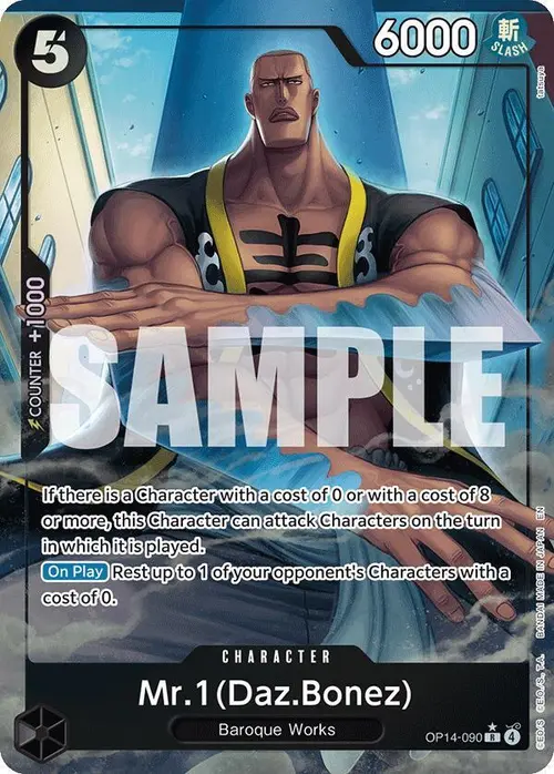 Mr.1 (Daz.Bonez) (Alternate Art) card art