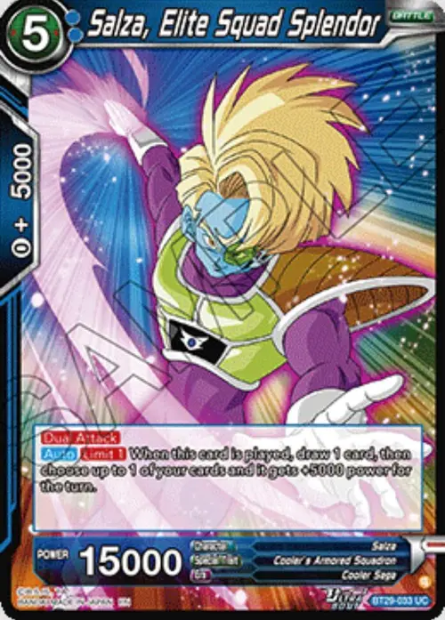 Salza, Elite Squad Splendor card art