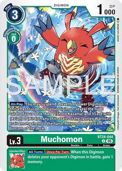 Muchomon card art