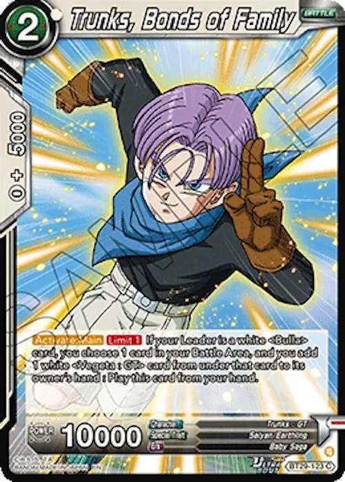 Trunks, Bonds of Family card art