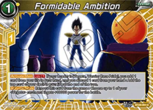 Formidable Ambition card art