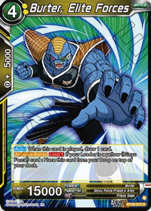 Burter, Elite Forces card art
