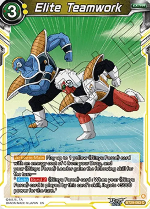 Elite Teamwork card art
