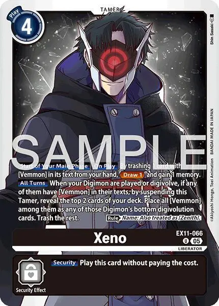 Xeno card art