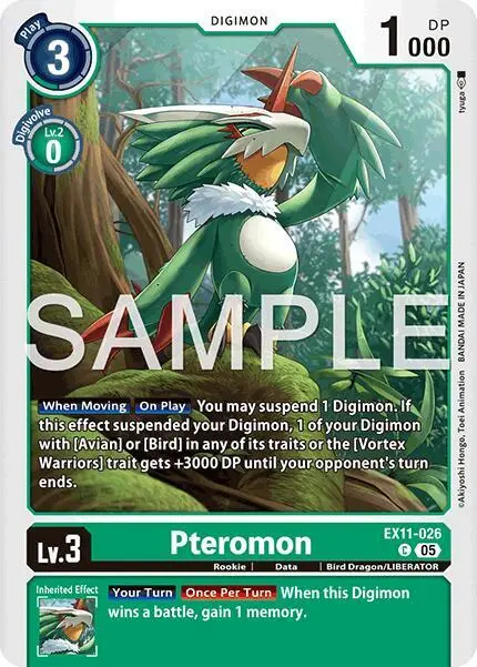 Pteromon card art