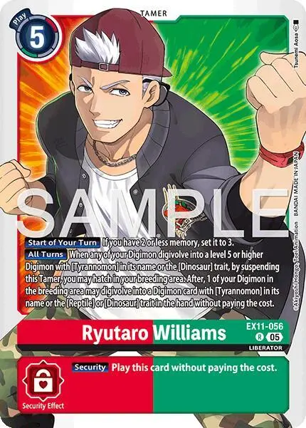 Ryutaro Williams card art