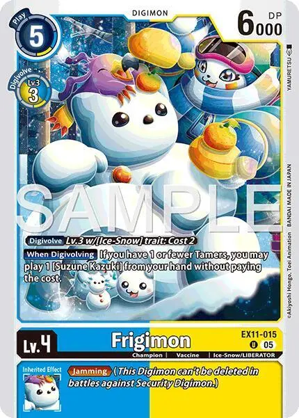 Frigimon card art