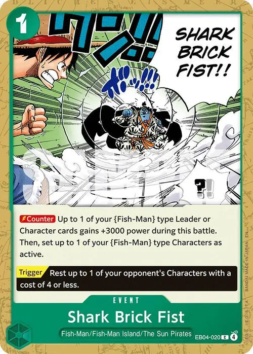 Shark Brick Fist card art