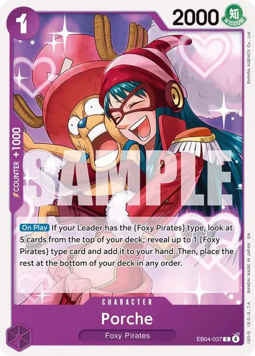 Porche card art