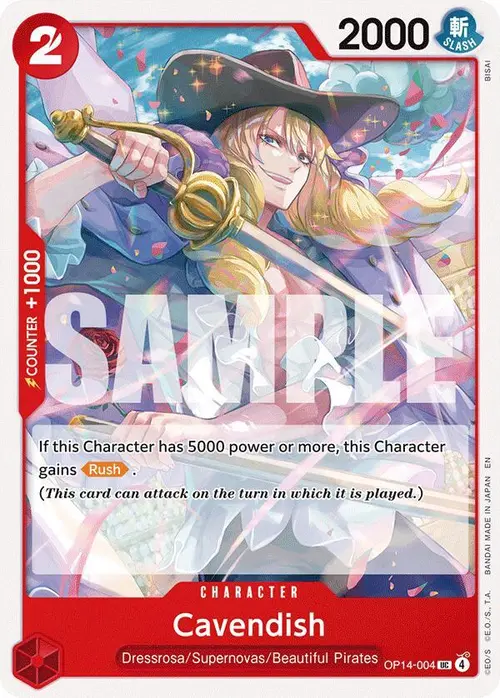 Cavendish card art