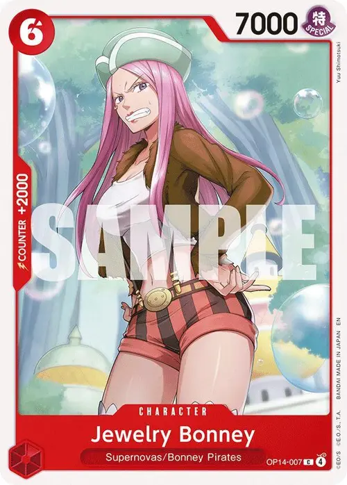 Jewelry Bonney card art