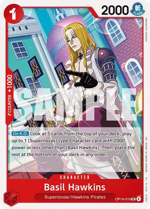 Basil Hawkins card art