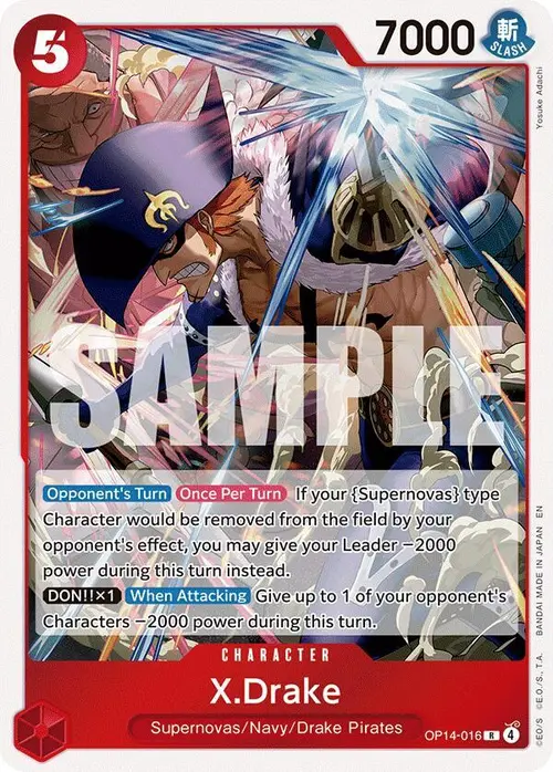 X.Drake card art