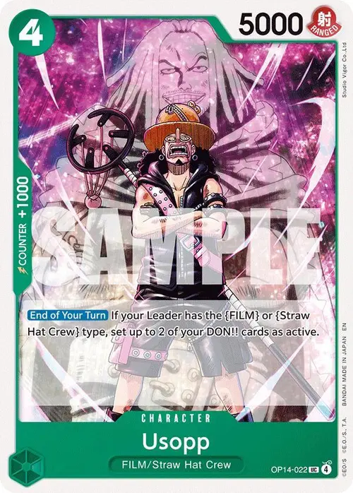 Usopp card art