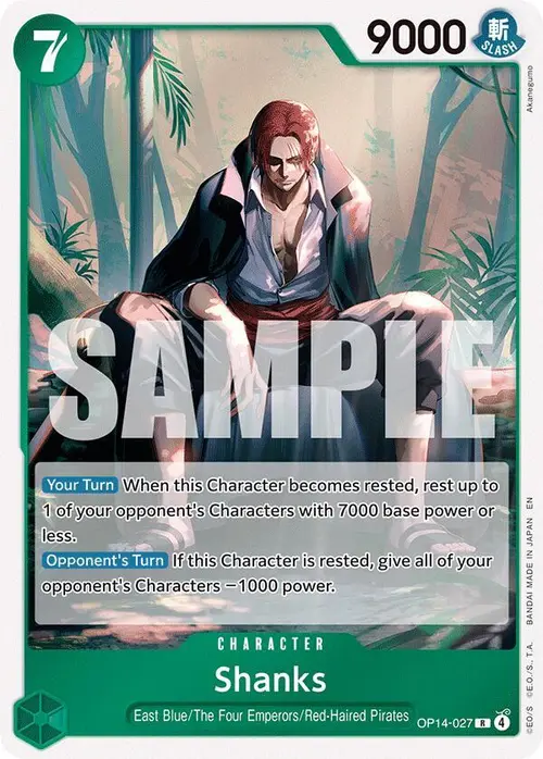 Shanks card art