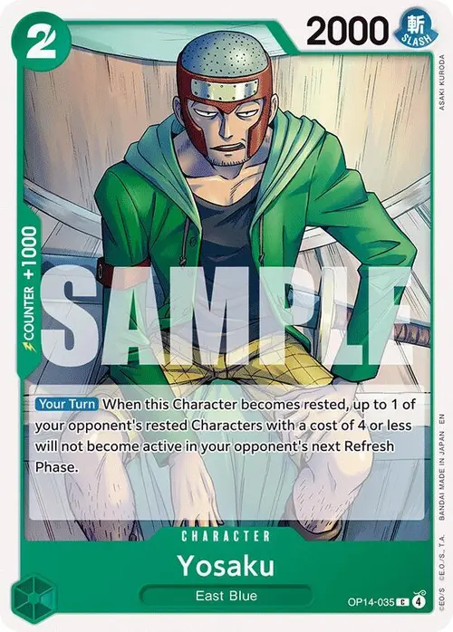 Yosaku card art