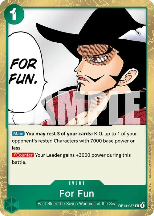 For Fun card art