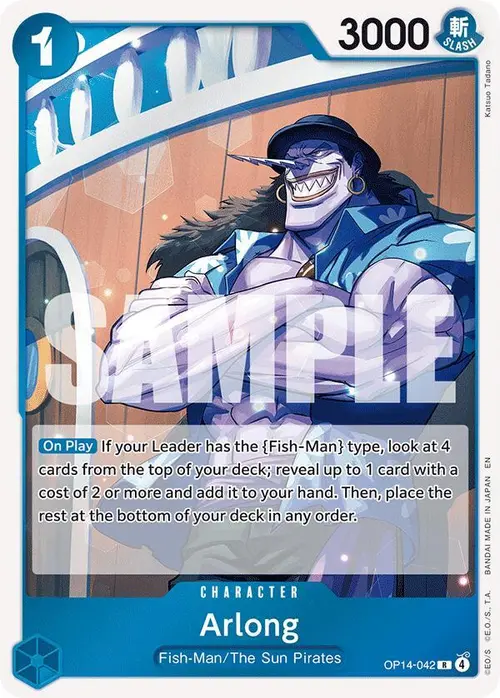 Arlong card art