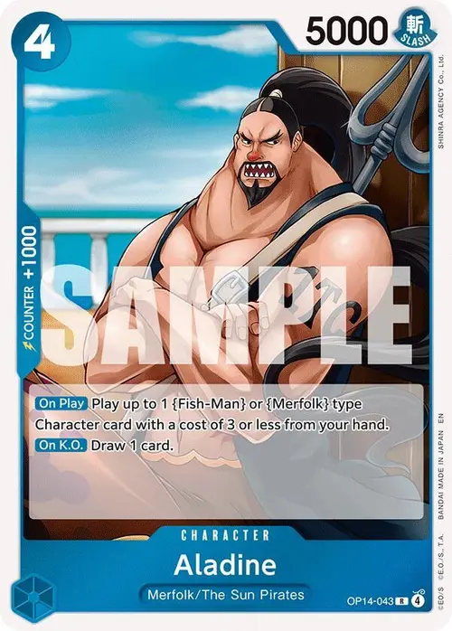 Aladine card art