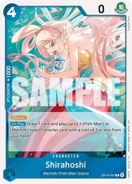 Shirahoshi card art