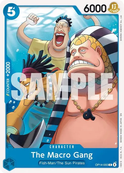 The Macro Gang card art