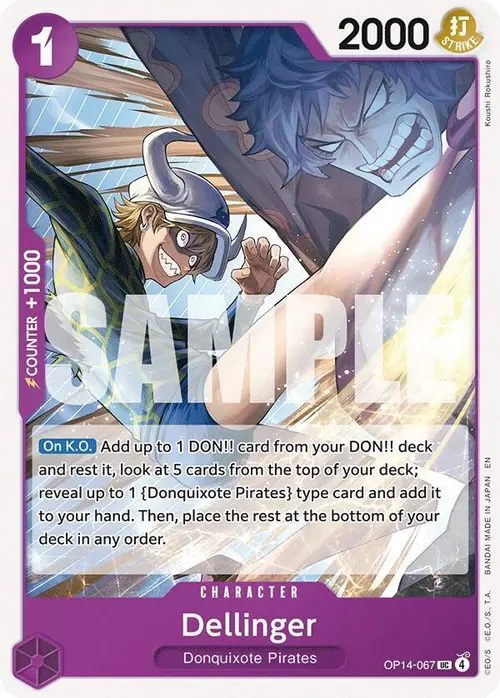 Dellinger card art