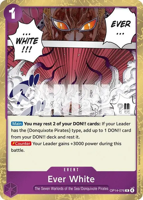 Ever White card art