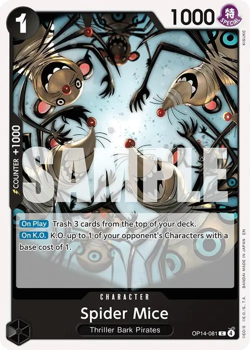 Spider Mice card art