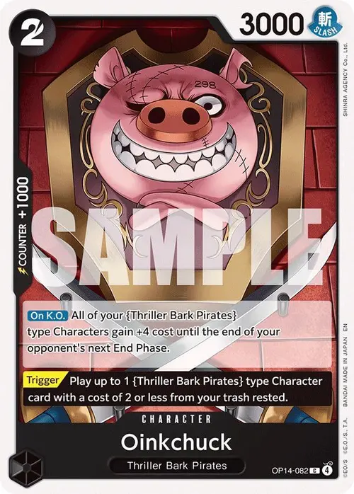 Oinkchuck card art