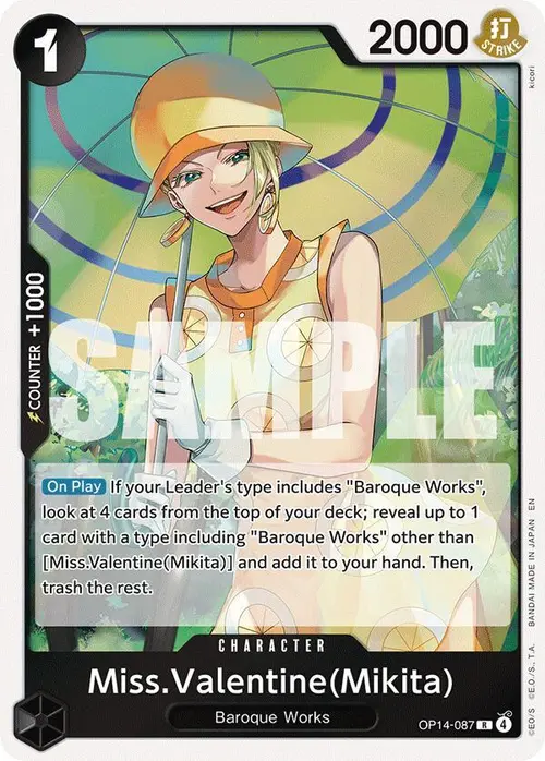Miss.Valentine(Mikita) card art