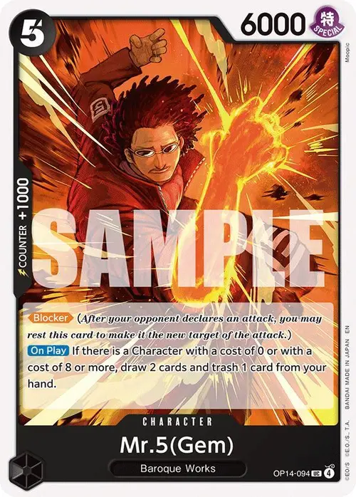 Mr.5(Gem) card art