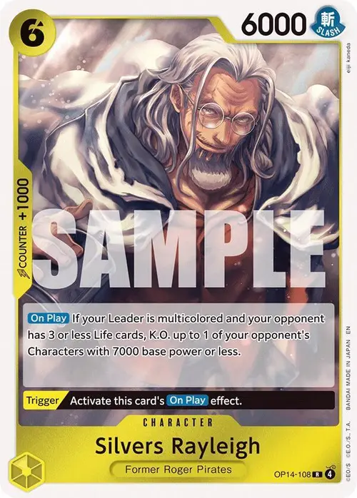 Silvers Rayleigh card art