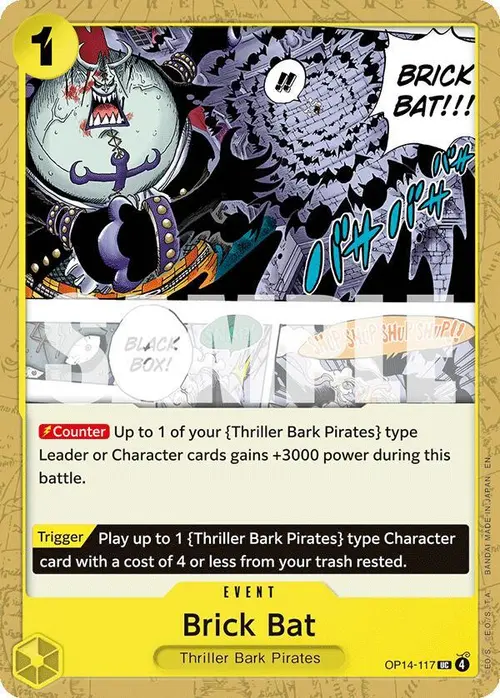 Brick Bat card art