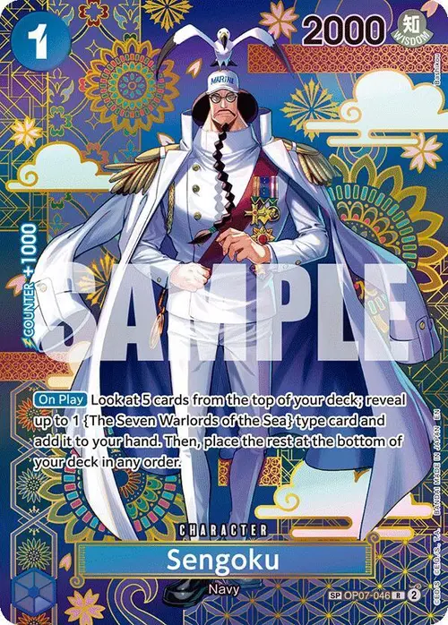 Sengoku - OP07-046 (SP) card art