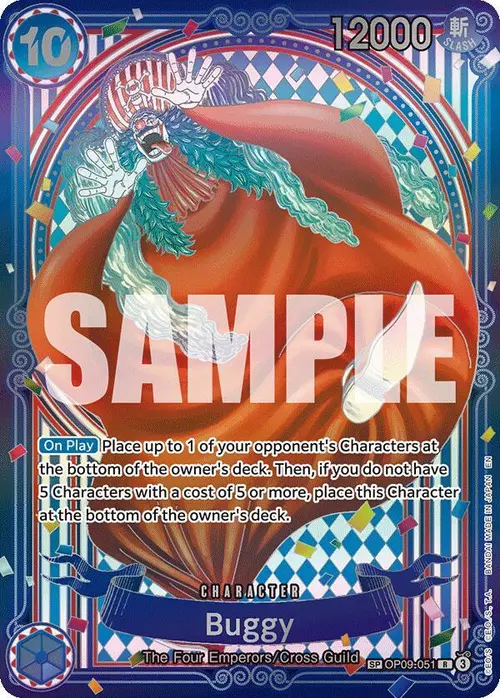 Buggy - OP09-051 (SP) card art