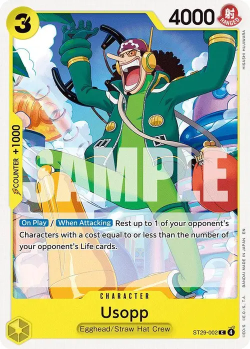 Usopp card art