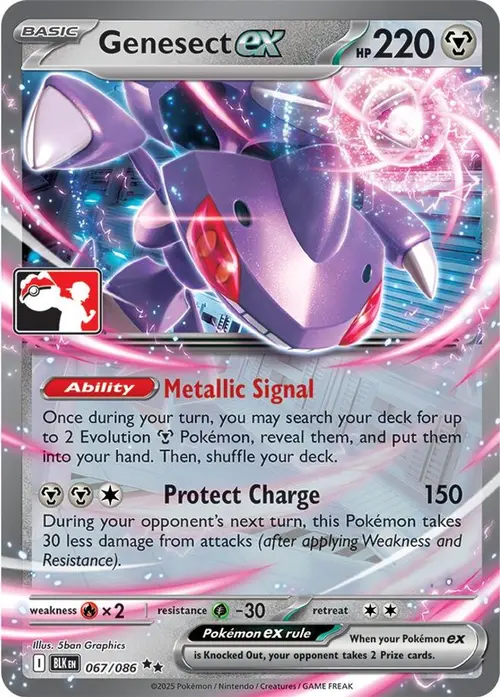 Genesect ex - 067/086 card art